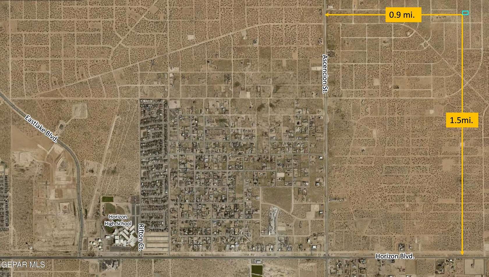 0.5 Acres of Land for Sale in El Paso, Texas