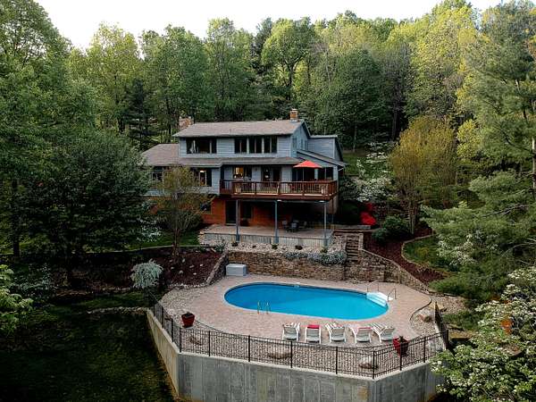 3.8 Acres of Land with Home for Sale in Roanoke, Virginia