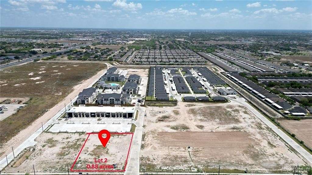 0.88 Acres of Commercial Land for Sale in Edinburg, Texas
