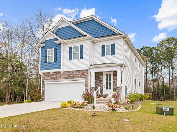 1.63 Acres of Land with Home for Sale in Sneads Ferry, North Carolina