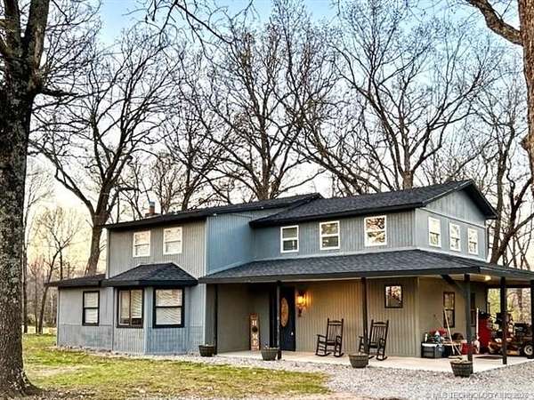 5 Acres of Land with Home for Sale in Tahlequah, Oklahoma