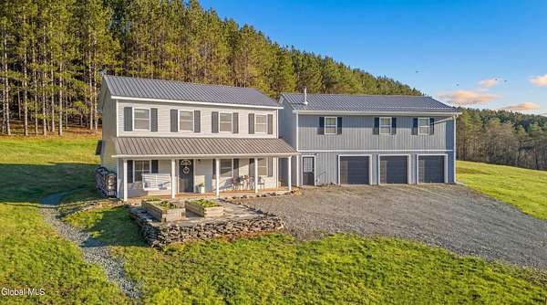 9.48 Acres of Land with Home for Sale in Worcester, New York