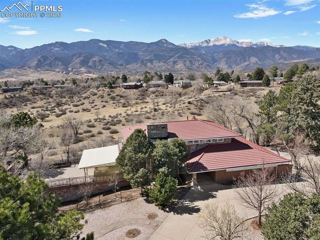 2.39 Acres of Land with Home for Sale in Colorado Springs, Colorado