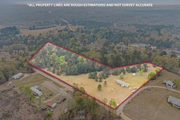 5.2 Acres of Land with Home for Sale in Gibson, Georgia