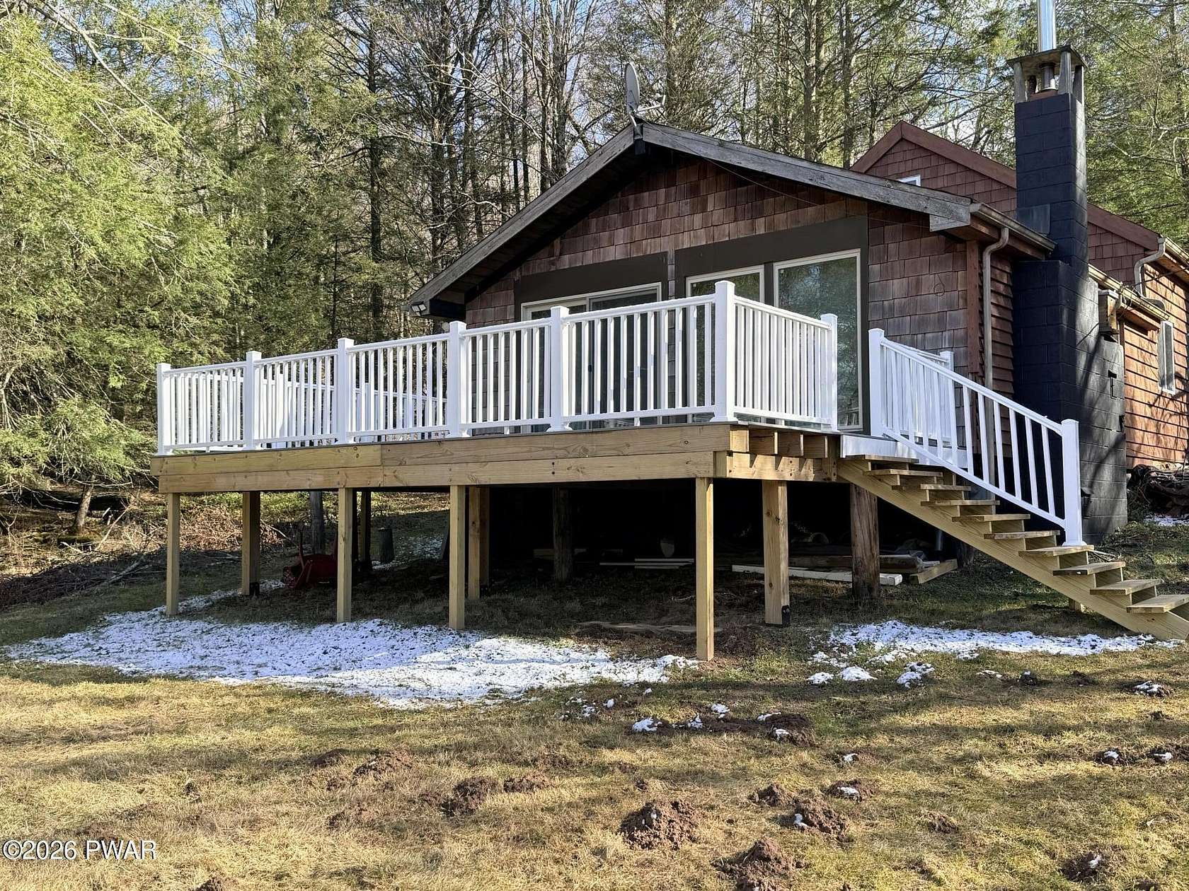 10 Acres of Recreational Land with Home for Sale in Montrose, Pennsylvania