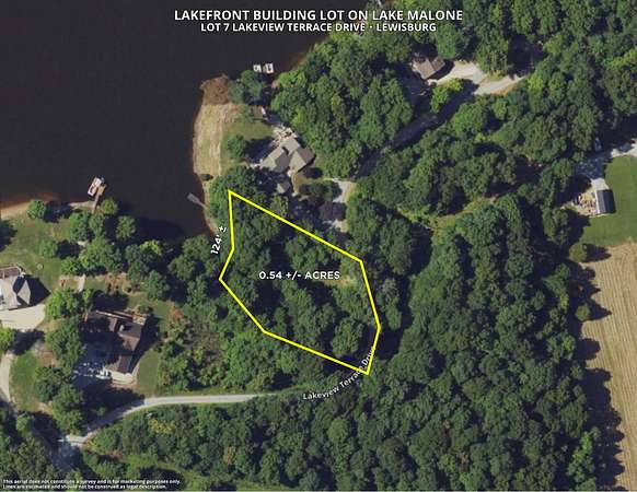 0.54 Acres of Residential Land for Sale in Lewisburg, Kentucky