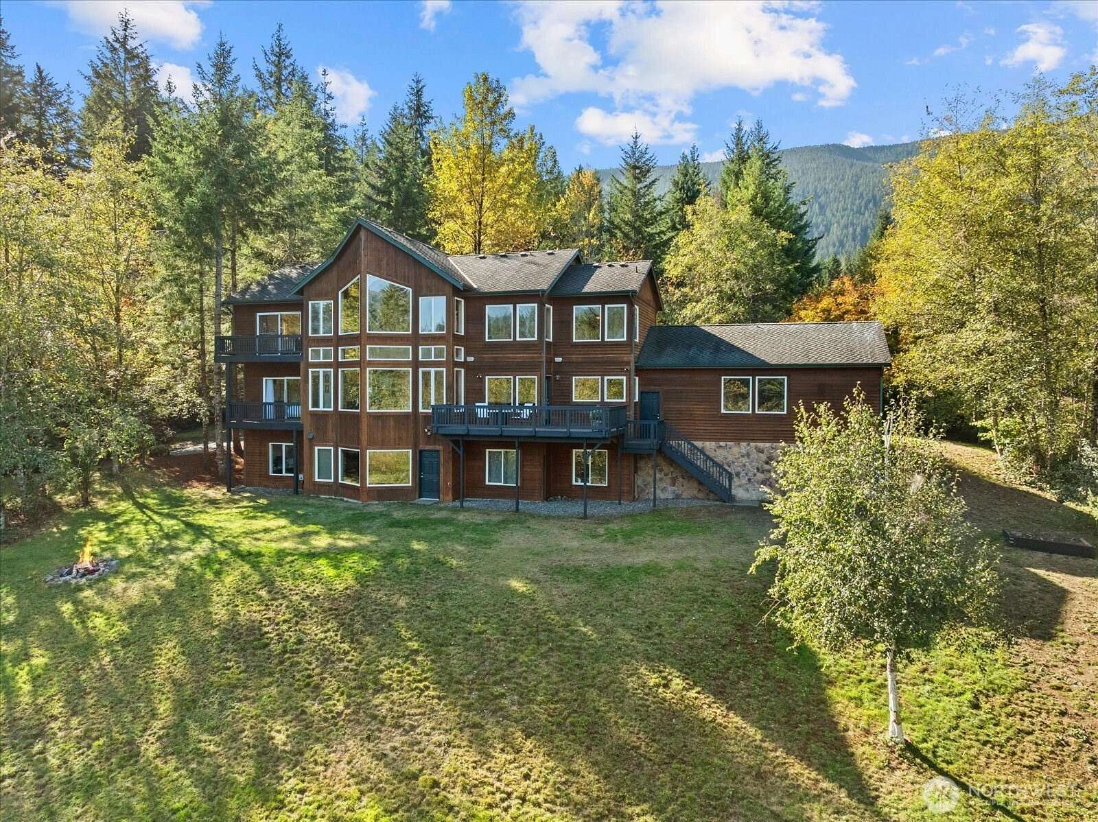 5 Acres of Land with Home for Sale in North Bend, Washington