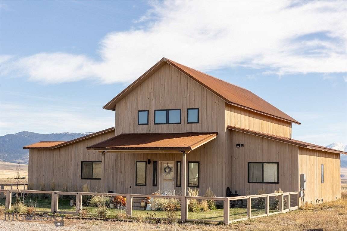 15.4 Acres of Recreational Land with Home for Sale in McAllister, Montana