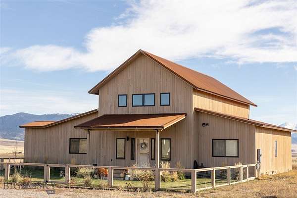 15.4 Acres of Recreational Land with Home for Sale in McAllister, Montana