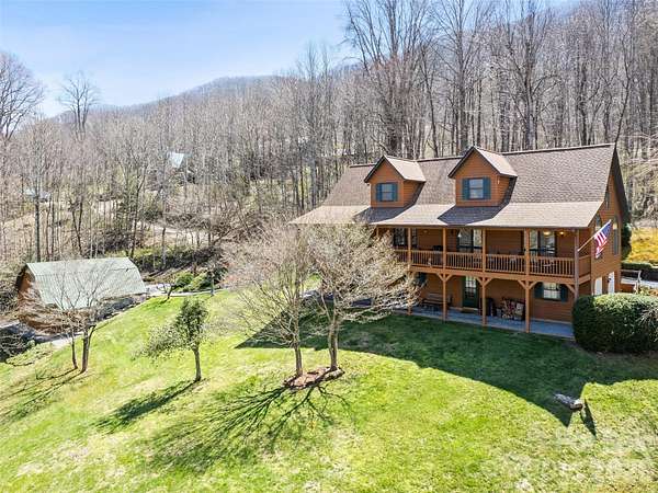 1.87 Acres of Land with Home for Sale in Maggie Valley, North Carolina