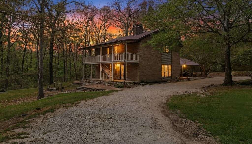 8.48 Acres of Land with Home for Sale in Lufkin, Texas