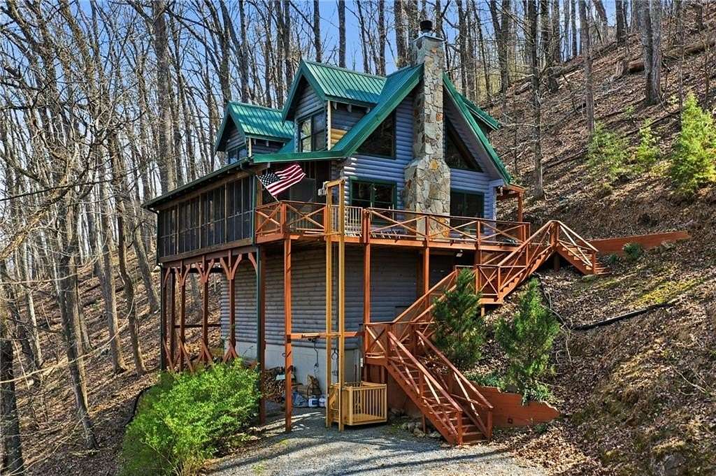 1.84 Acres of Land with Home for Sale in Ellijay, Georgia