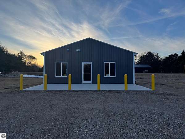 1.5 Acres of Improved Commercial Land for Lease in Riverdale, Michigan