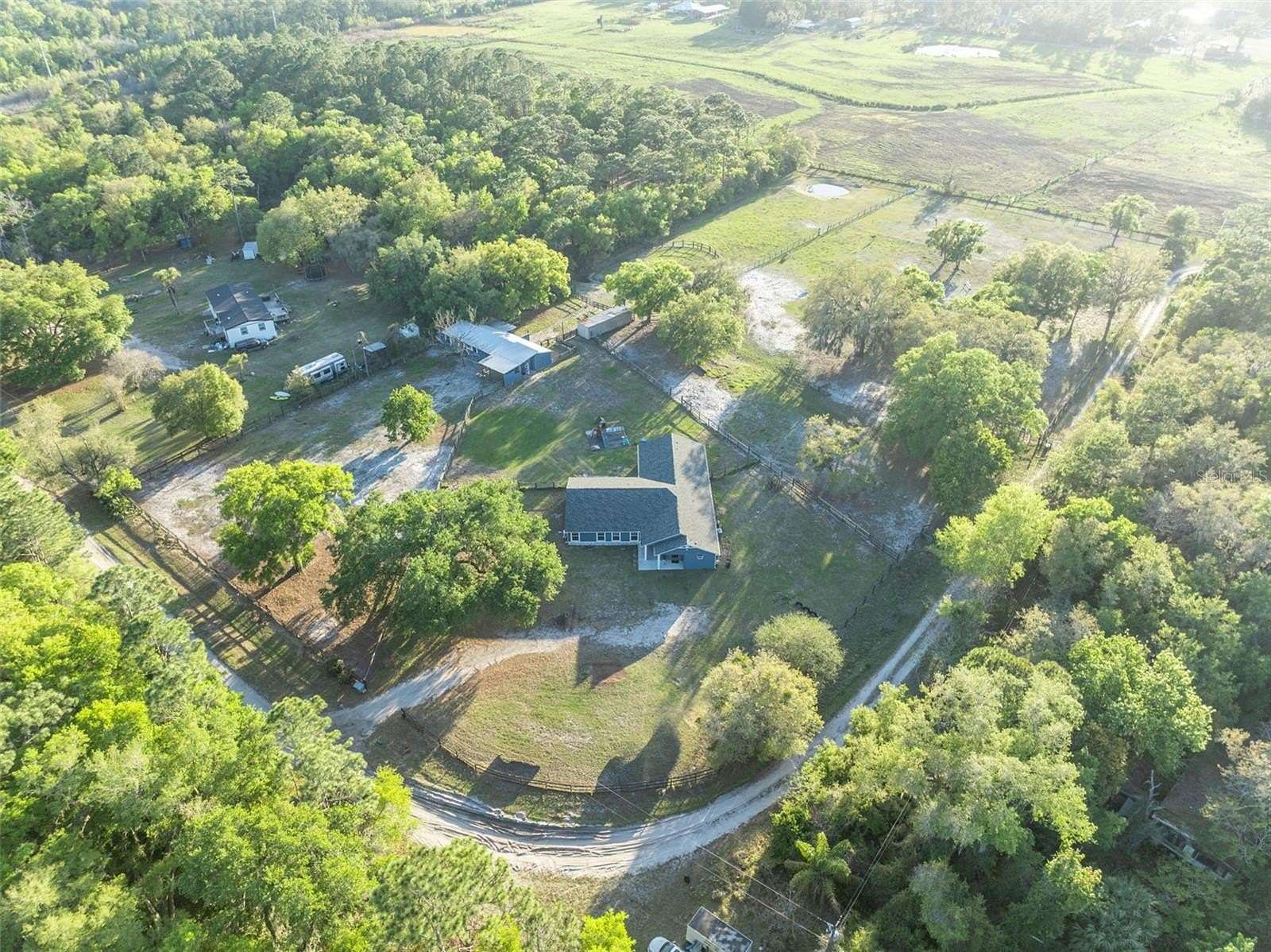 5.67 Acres of Land with Home for Sale in Geneva, Florida