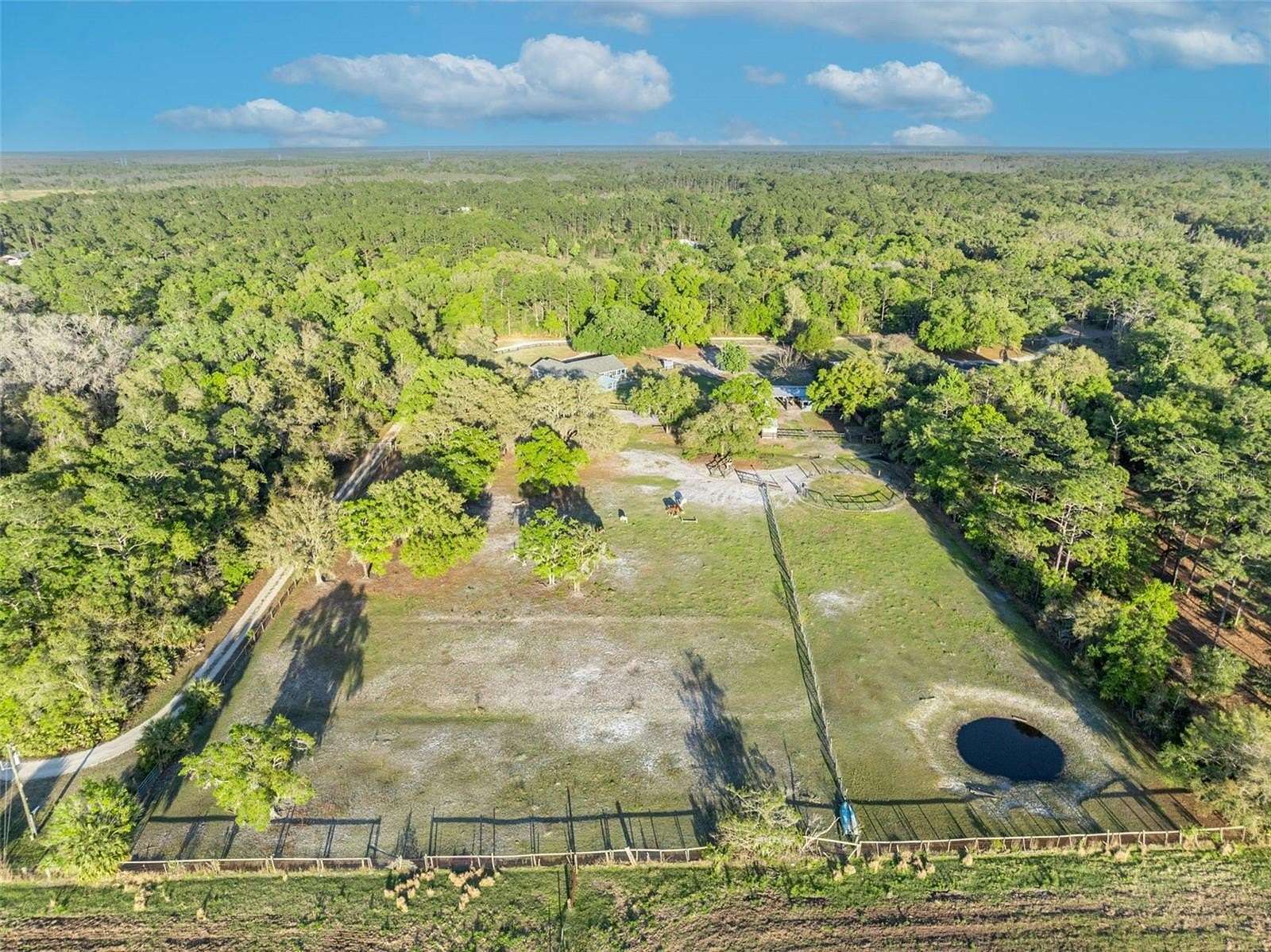 5.67 Acres of Land with Home for Sale in Geneva, Florida