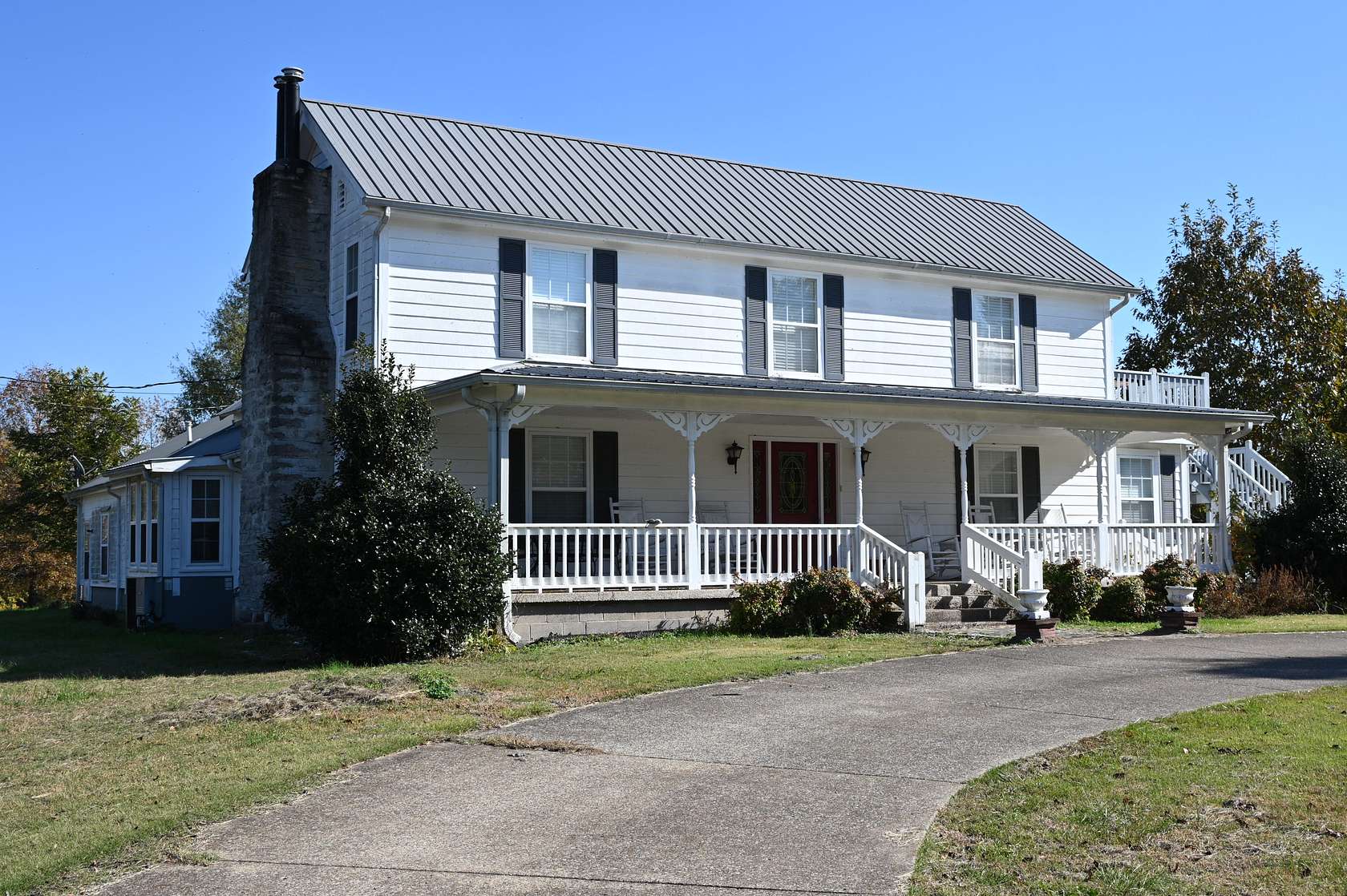 35.2 Acres of Land with Home for Auction in Linden, Tennessee