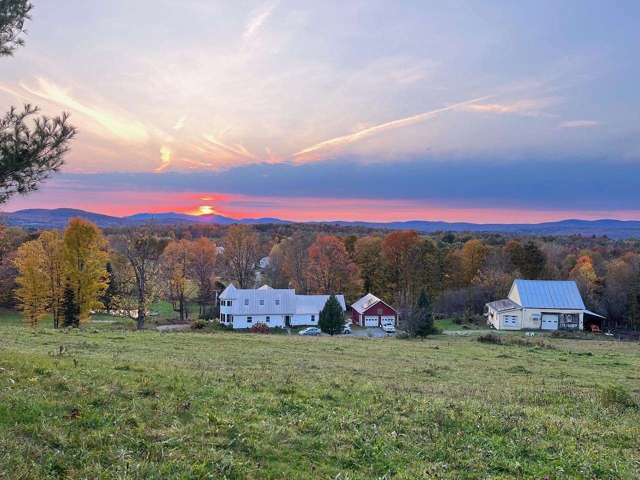 25.6 Acres of Agricultural Land with Home for Sale in Greensboro, Vermont