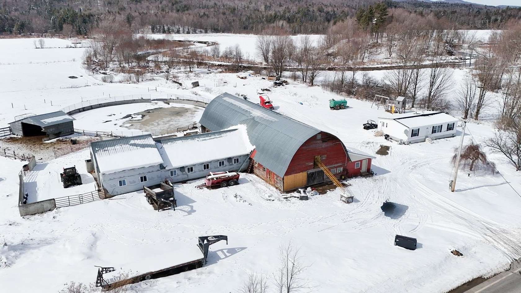 205 Acres of Agricultural Land with Home for Sale in Lowell, Vermont