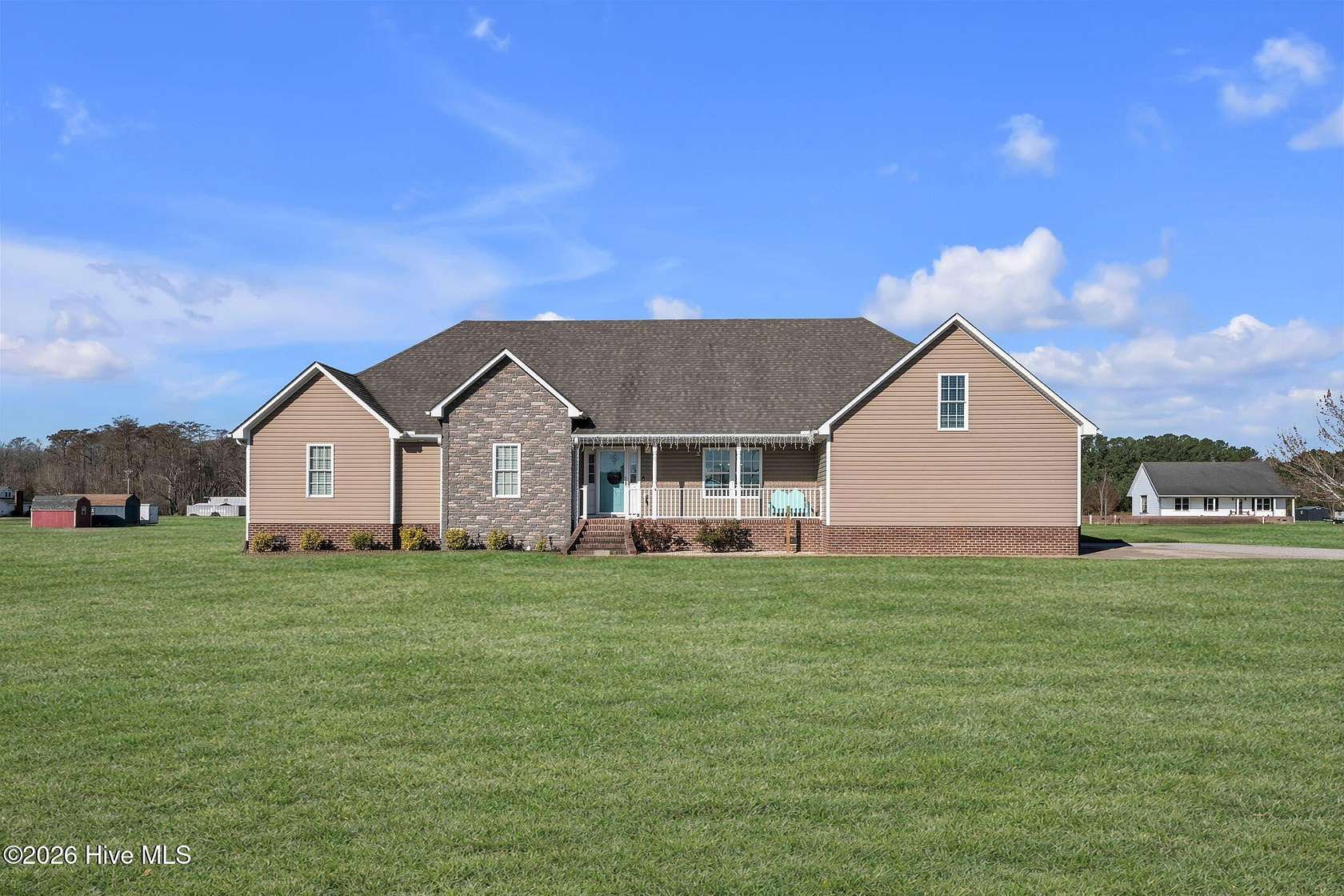 4.7 Acres of Land with Home for Sale in South Mills, North Carolina