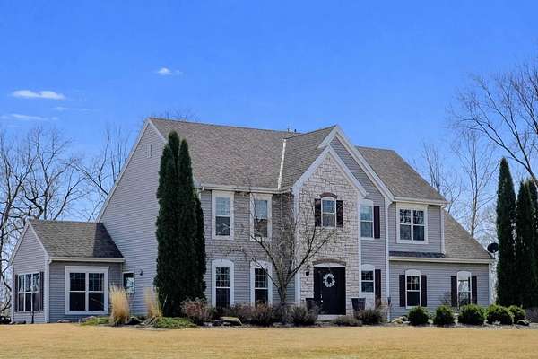 7.1 Acres of Land with Home for Sale in Kewaskum, Wisconsin