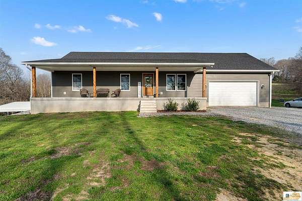 18.5 Acres of Land with Home for Sale in Campbellsville, Kentucky