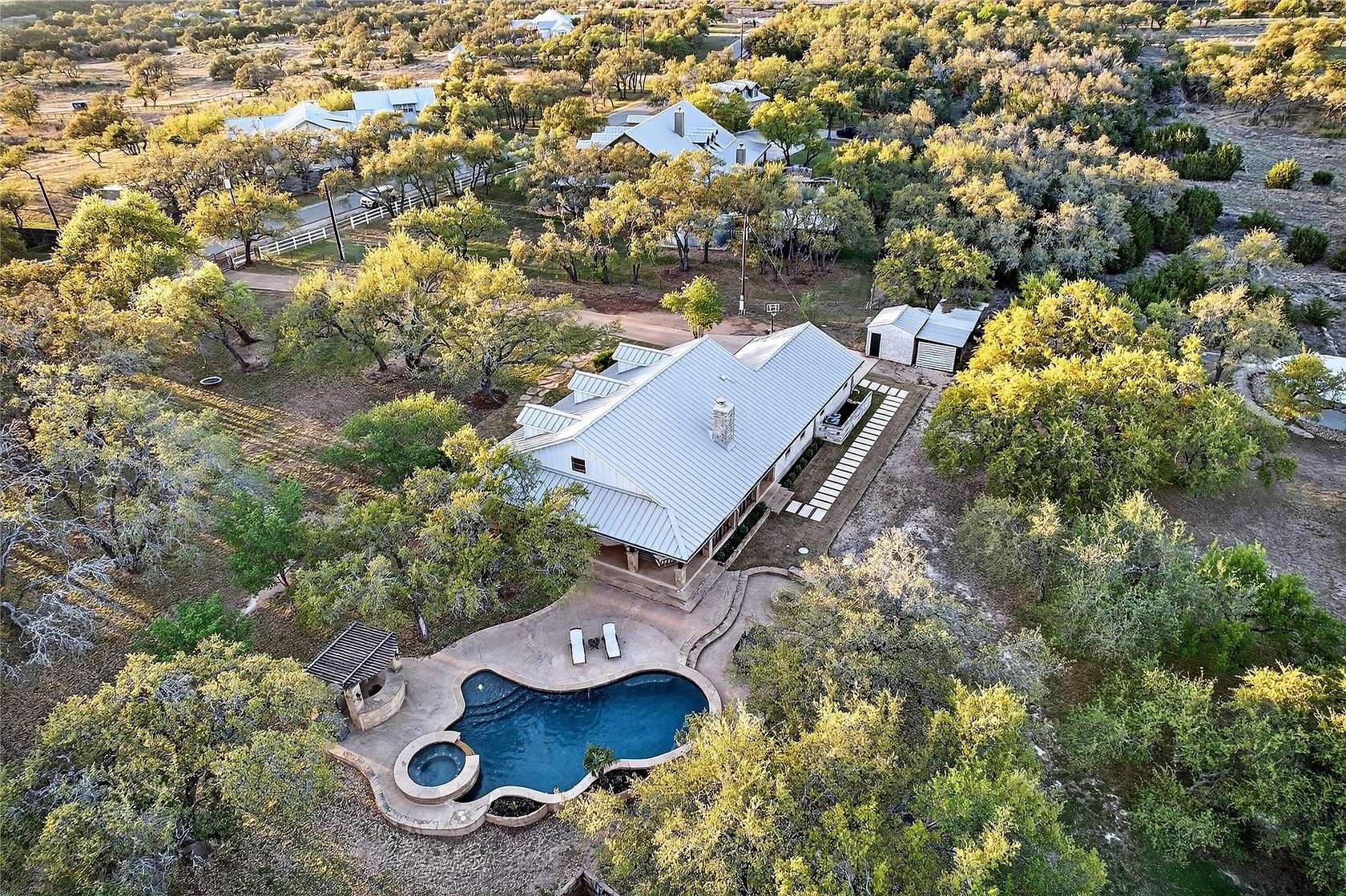 2.3 Acres of Land with Home for Sale in Dripping Springs, Texas