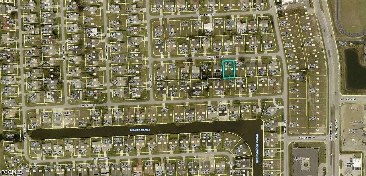 0.23 Acres of Land for Sale in Cape Coral, Florida