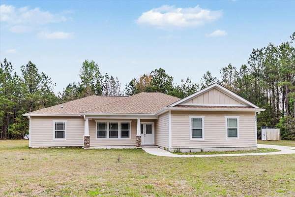 5 Acres of Land with Home for Sale in Crawfordville, Florida