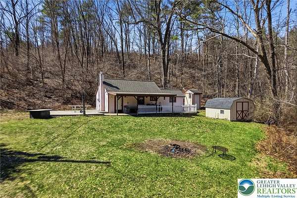 39.7 Acres of Recreational Land with Home for Sale in Palmerton, Pennsylvania