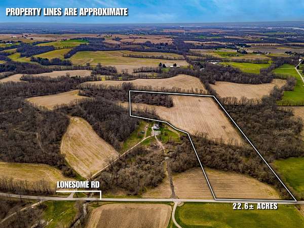 22.7 Acres of Recreational Land for Sale in Thornville, Ohio