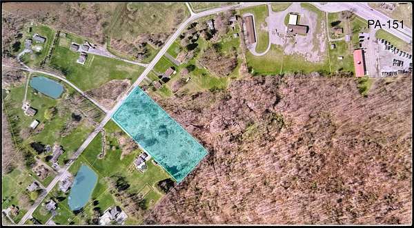 3.87 Acres of Residential Land for Sale in South Beaver Township, Pennsylvania