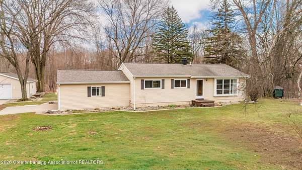 19.4 Acres of Land with Home for Sale in Olivet, Michigan