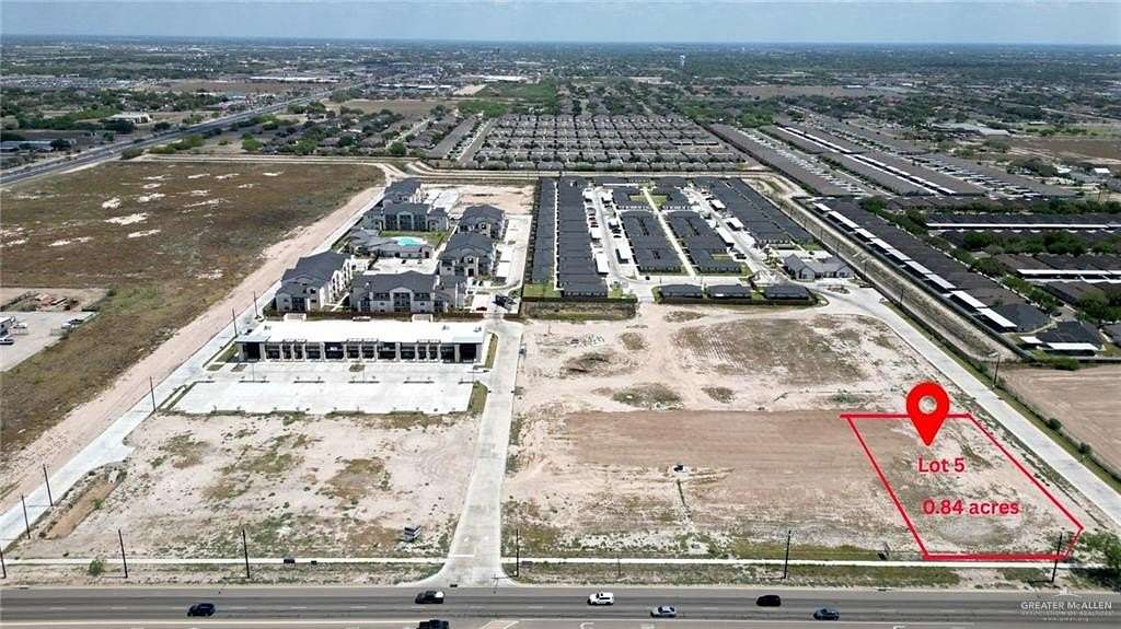 0.84 Acres of Commercial Land for Sale in Edinburg, Texas