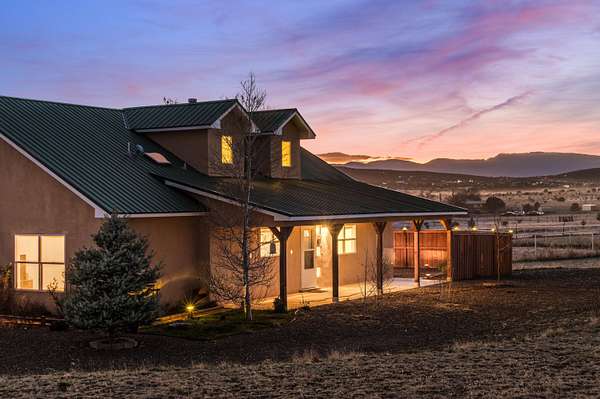 1.5 Acres of Land with Home for Sale in Edgewood, New Mexico