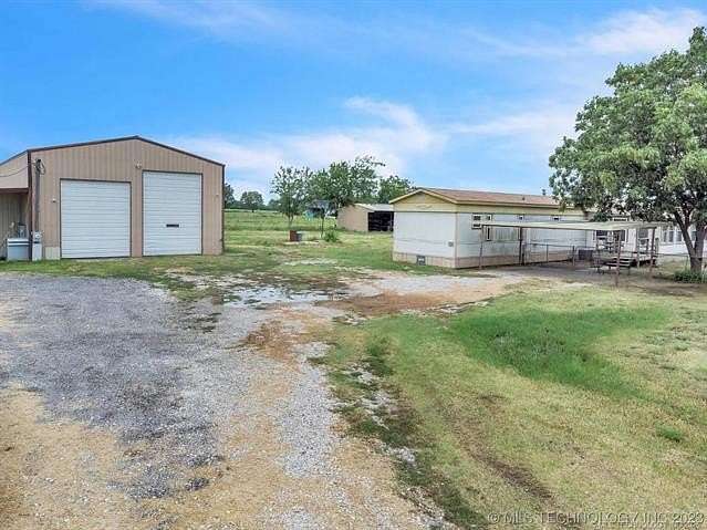 4 Acres of Land with Home for Sale in Beggs, Oklahoma