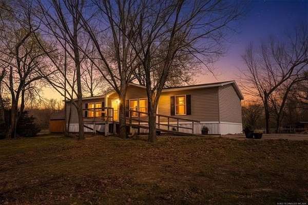 15.8 Acres of Land with Home for Sale in Bartlesville, Oklahoma