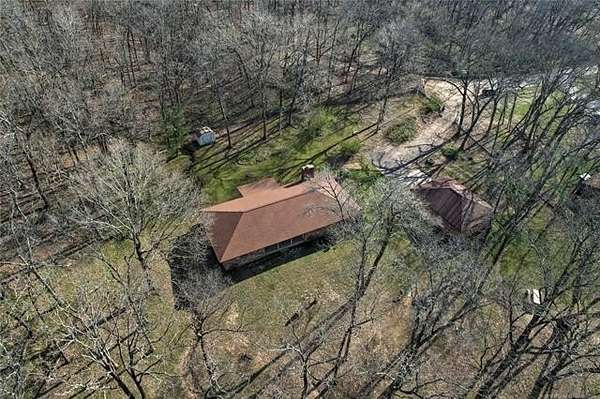25 Acres of Recreational Land with Home for Sale in Pryor, Oklahoma