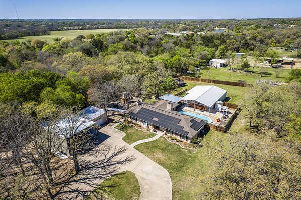 1.73 Acres of Land with Home for Sale in Weatherford, Texas