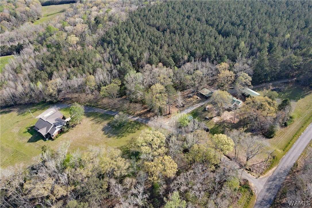 55 Acres of Land with Home for Sale in Gordo, Alabama
