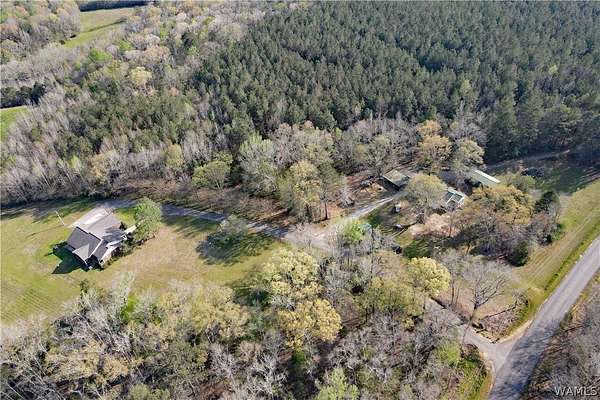 55 Acres of Land with Home for Sale in Gordo, Alabama