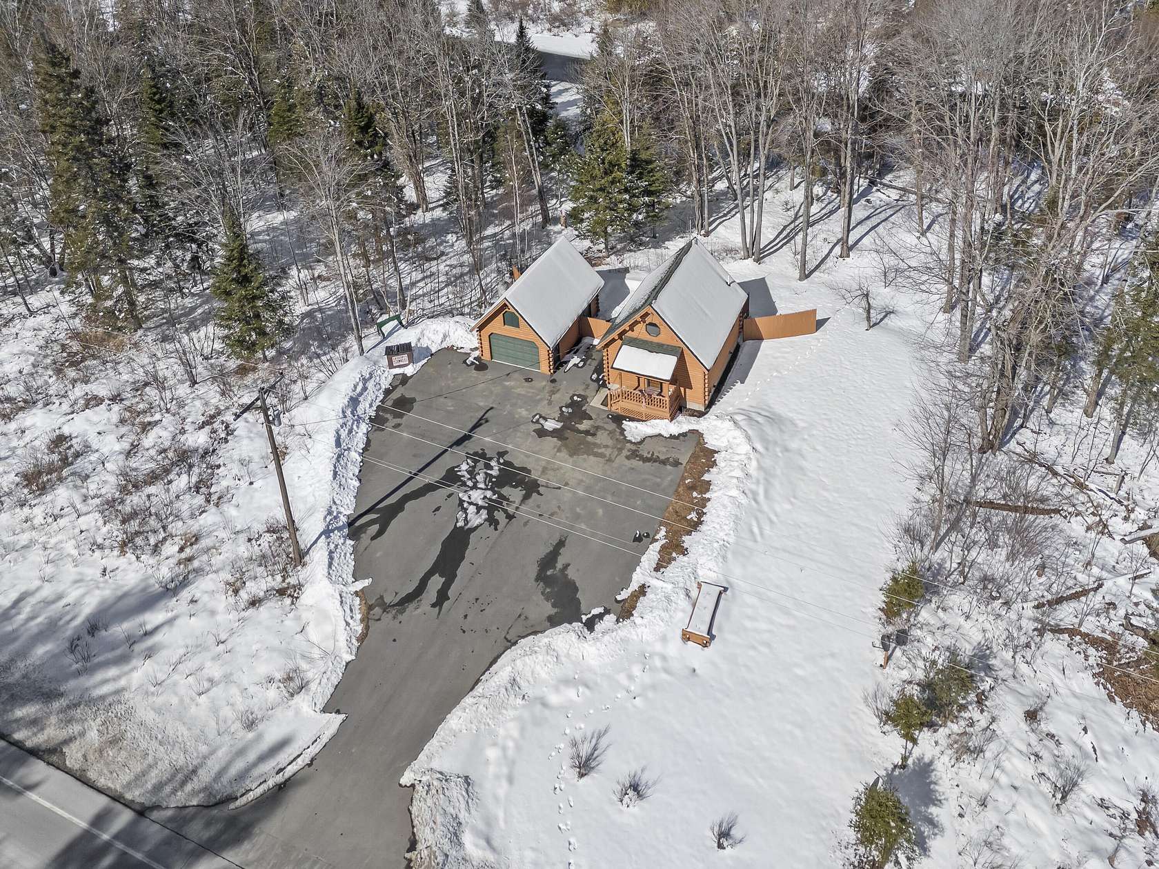 3.2 Acres of Land with Home for Sale in New Portland, Maine