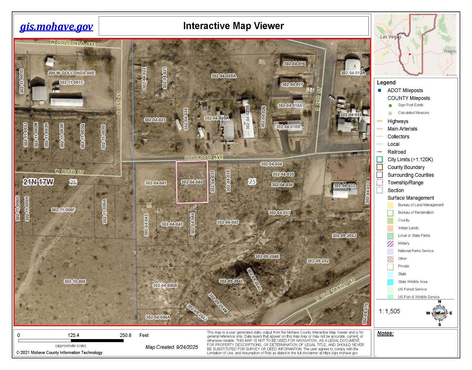 0.17 Acres of Land for Auction in Kingman, Arizona