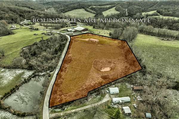 5.36 Acres of Land with Home for Sale in Sparta, Kentucky