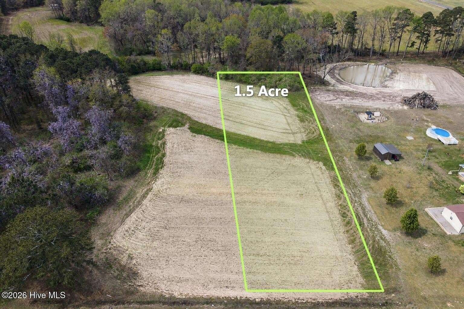 1.5 Acres of Residential Land for Sale in Sanford, North Carolina