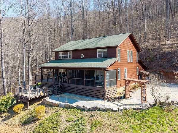 2.38 Acres of Land with Home for Sale in Hayesville, North Carolina