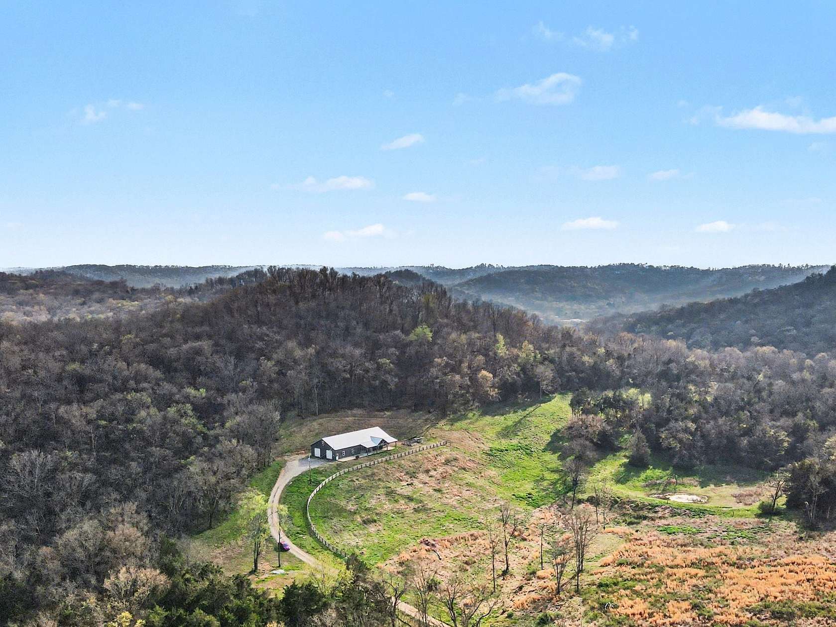 79.4 Acres of Recreational Land with Home for Sale in Belfast, Tennessee