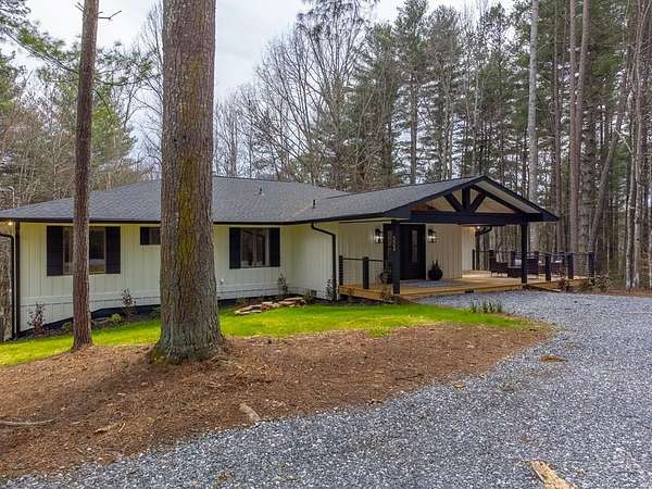 4.56 Acres of Land with Home for Sale in Franklin, North Carolina