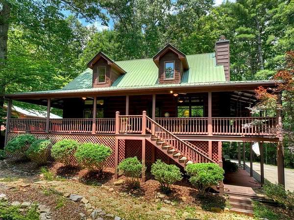 3.12 Acres of Land with Home for Sale in Ellijay, Georgia