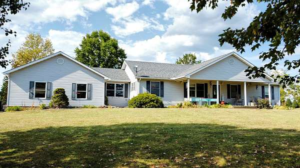 9.86 Acres of Land with Home for Sale in Worthville, Kentucky