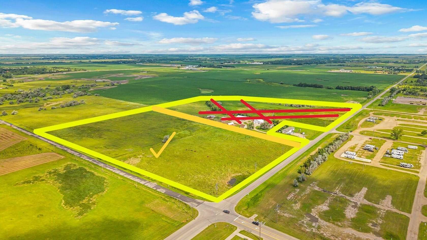 15 Acres of Commercial Land for Sale in Aberdeen, South Dakota